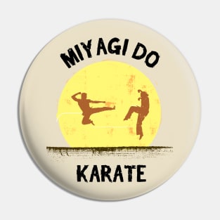 Miyagi Do Karate Retro Pin