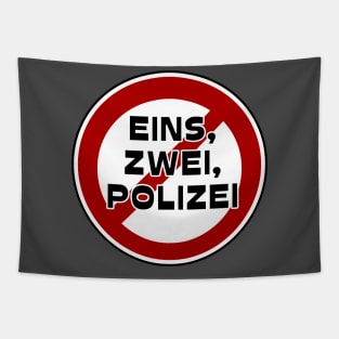 Ein,swei,polizei - Dance music collector Tapestry