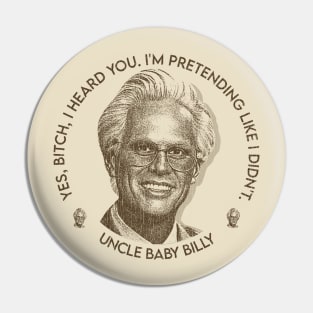 BABY BILLY SHOW Pin