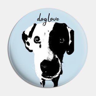 Dog Love Pin