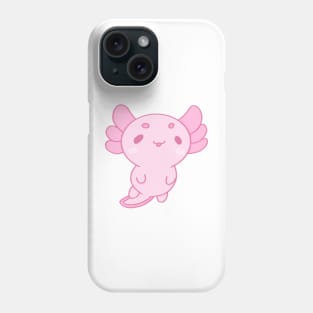 Pink  axolotl Phone Case