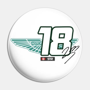 Formula 1 - Lance Stroll Number. Pin