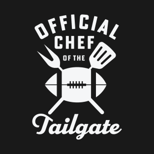 Tailgate Chef Football Tailgating Official Chef of the Tailgate T-Shirt