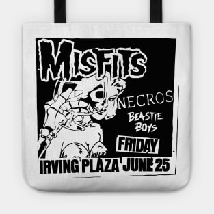 Misfits / Necros / Beastie Boys Punk Flyer Tote