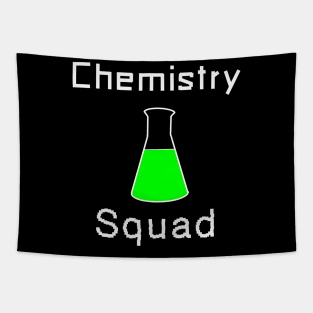 green chemistry squad Tapestry