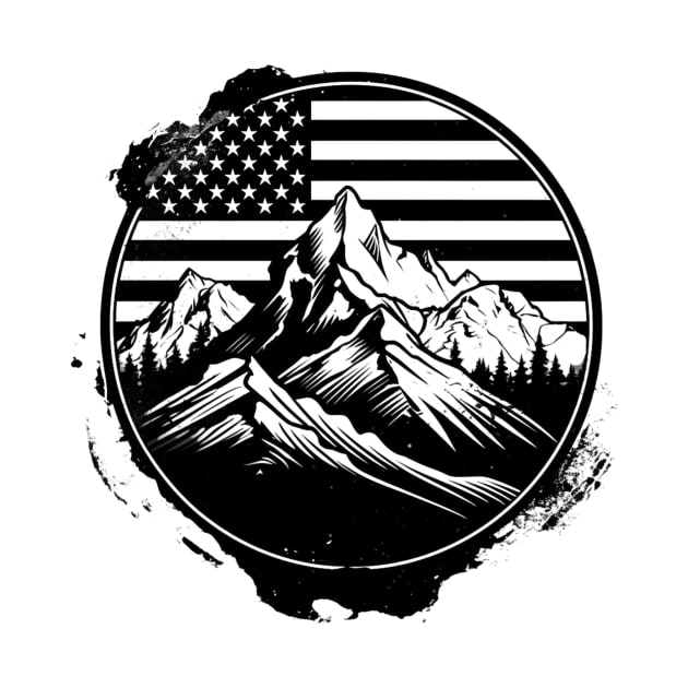 USA Mountain logo by Cryptid