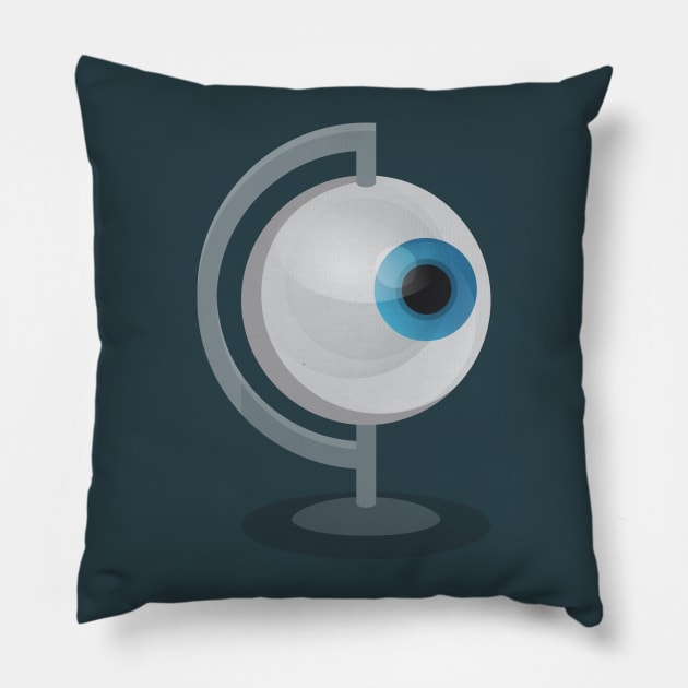 Global Surveillance II Pillow by slugbunny