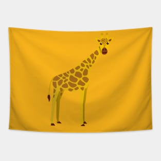 Giraffe - Simple Vector Illustration Tapestry