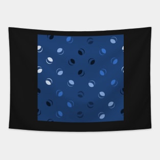 Blue Baubles Tapestry