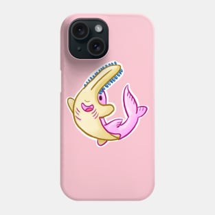 Cute Pink Sawfish Sawtooth Shark Phone Case