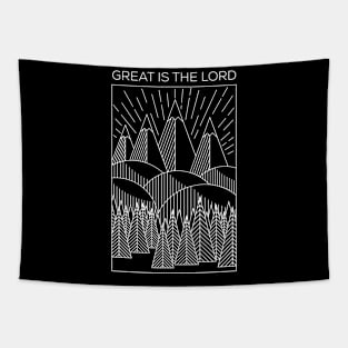 Great is the Lord Tapestry