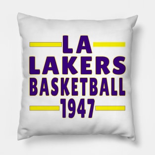 LA Lakers Basketball Classic Pillow