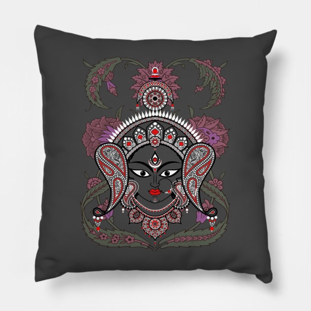 Maa Durga Pillow by swarna artz