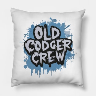 Old Codger Crew Pillow