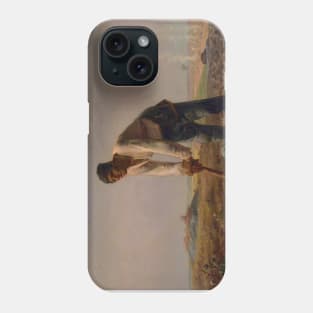 Man with a Hoe by Jean-Francois Millet Phone Case