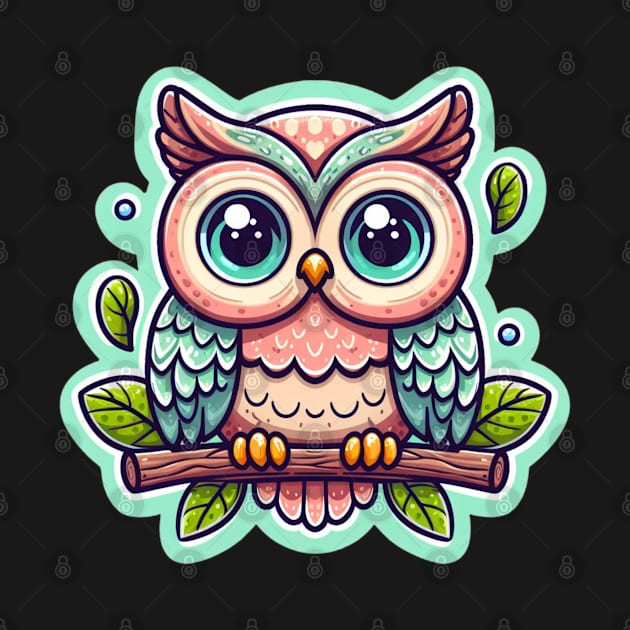 Owl by Curou Prints