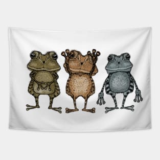 Frogs Tapestry