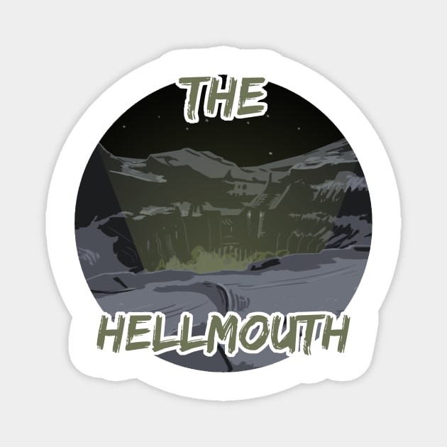 The Hellmouth Postcard Magnet by MagicalRaen