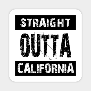 Straight Outta California Magnet