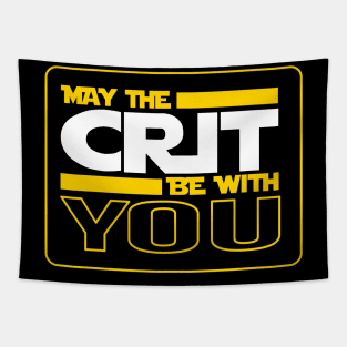 DND May the Crit Be With You Tapestry