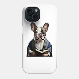 Reverend French Bulldog Pastor Frenchie Phone Case