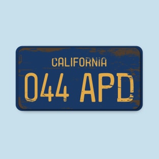 Lieutenant Columbo's original licence plate T-Shirt