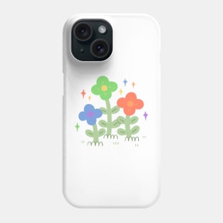 Rainbow Pride Flowers Phone Case