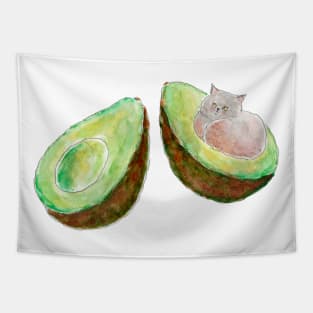 Avocado Nyanco Tapestry