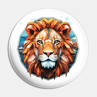 Lion Beast Animal World Wildlife Beauty Discovery Pin