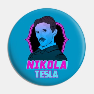 NIKOLA TESLA Pin