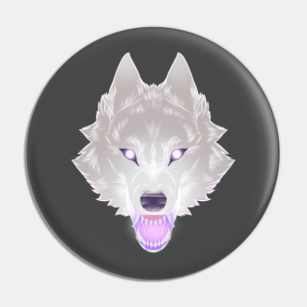 Inverted Wolf Pin by RioBurton