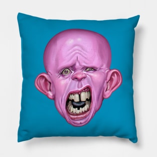 Screaming Head Pillow