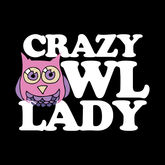 Crazy Owl Lady by bubbsnugg