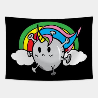 Virus boy unicorns  png cartoon png Tapestry