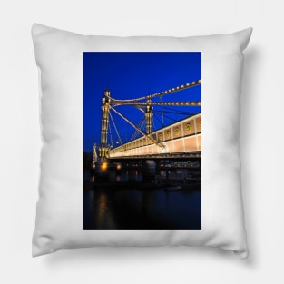 Albert Bridge River Thames London Pillow