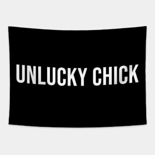 Unlucky Chick Tapestry