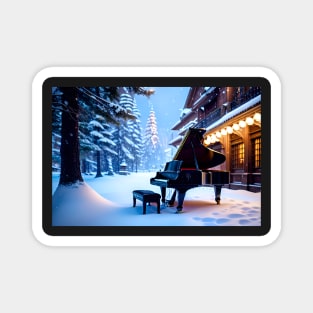 Christmas Music 6 Magnet