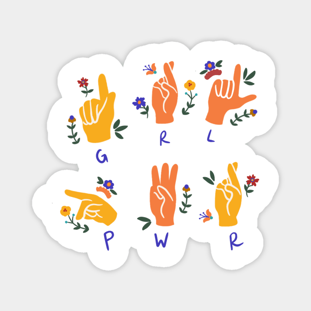 GRL PWR Magnet by mckhowdesign