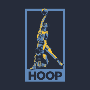 Memphis Grizzlies Ja Morant Hoop Design T-Shirt