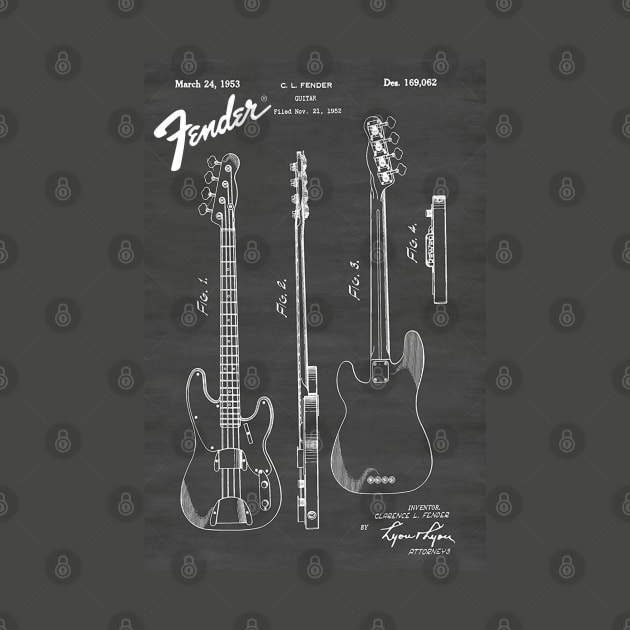 US Patent - Fender Bass Guitar by Taylor'd Designs