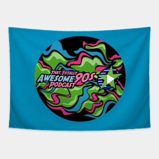 That Totally Awesome 90s Podcast LOGO T-shirt Tapestry