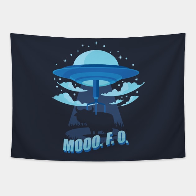 MOOO. F. O. Tapestry by jrberger