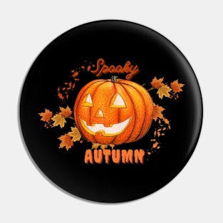 Spooky Autumn Pin