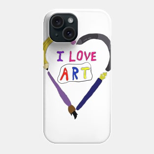 I love Art! Phone Case