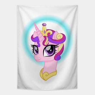 Princess Cadance portrait short mane Tapestry