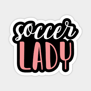 soccer lady - soccer girl Magnet