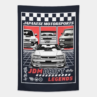 Retro Japanese Classic JDM Car Tapestry