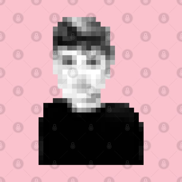 Audrey Hepburn Pixelart Design by DankFutura