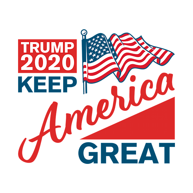 Donald Trump 2020 - Keep America Great - Election 2020 Campaign by simplecreatives