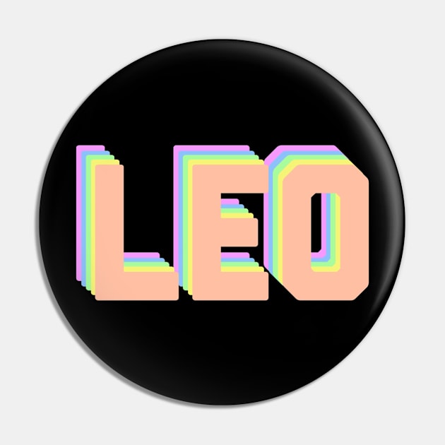 Leo Rainbow Pin by Sloop